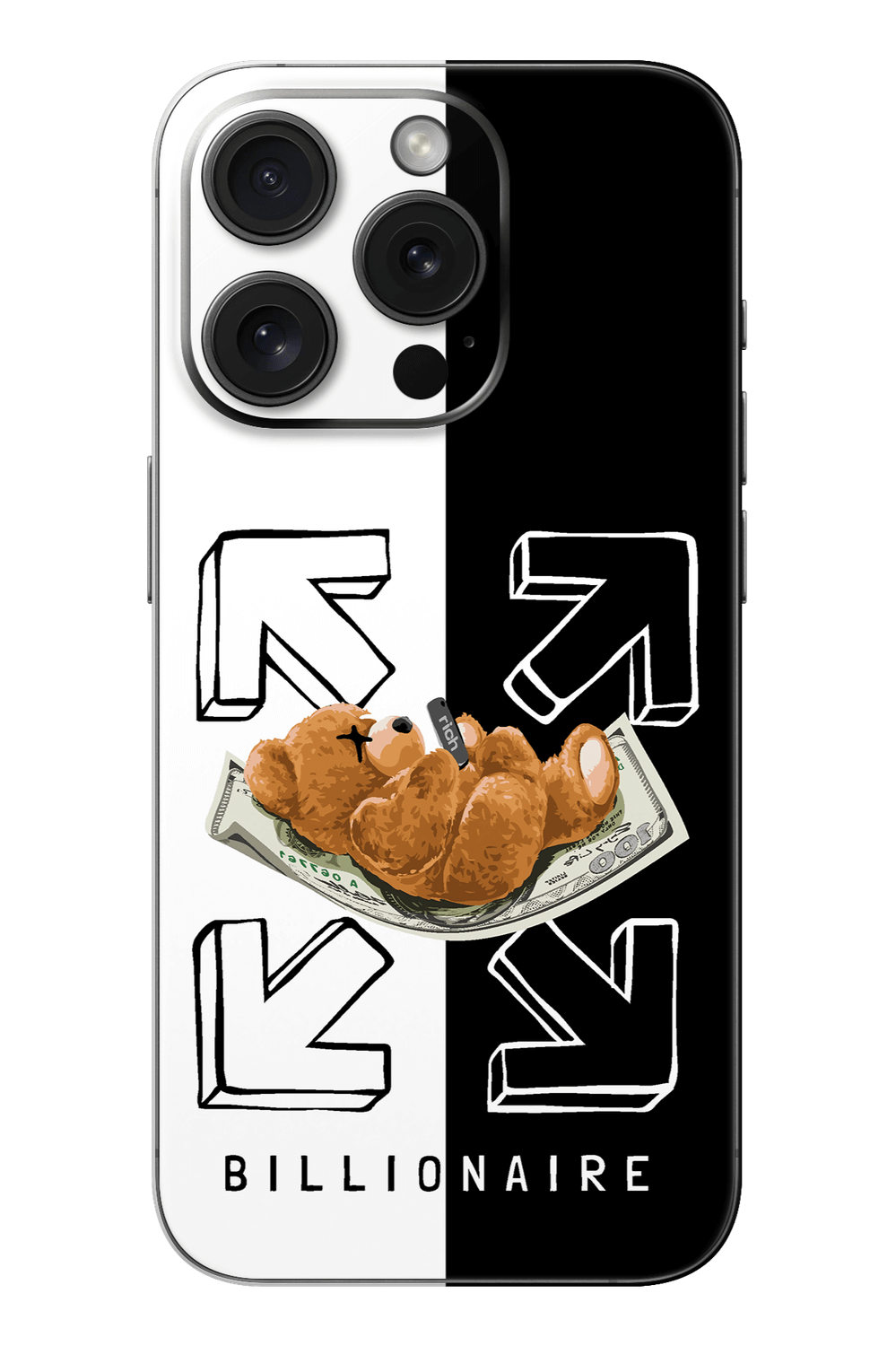 Skin iPhone - Милярдер Теди