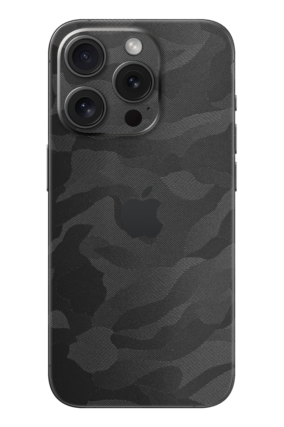 Skin iPhone - Черен камуфлаж 3D