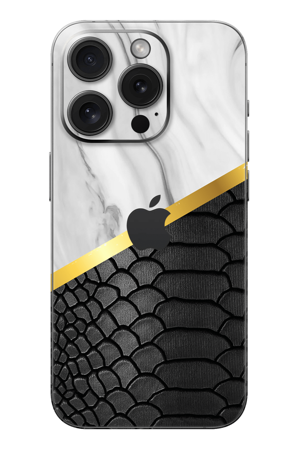 Skin iPhone Кроко - Рафиниран с Злато 22К - СПЕЦИАЛНА ИЗДАНИЕ