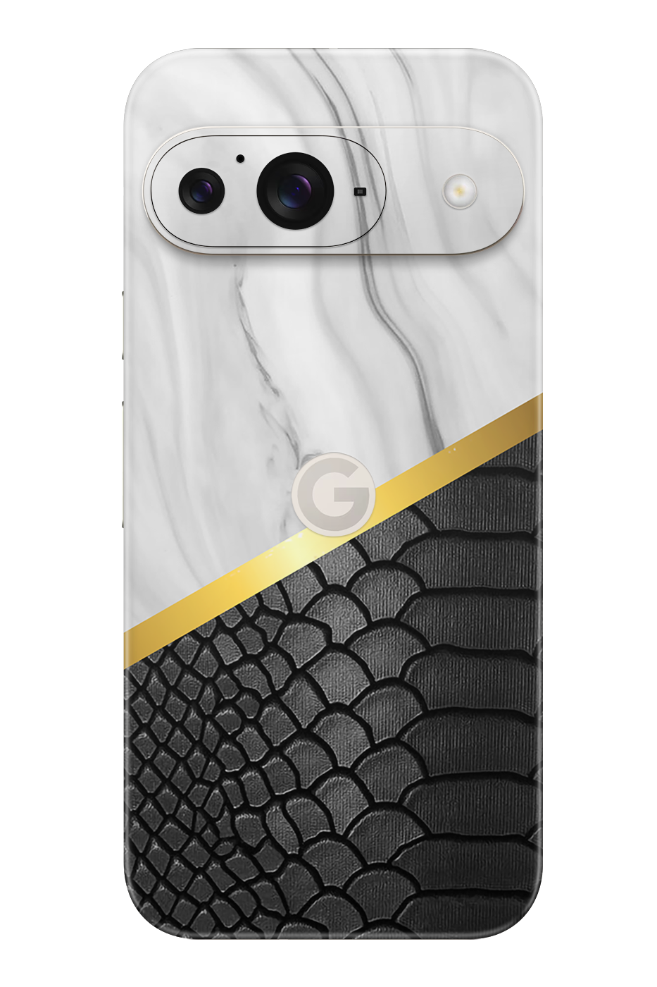 Skin Google Pixel - Кроко с злато 22k