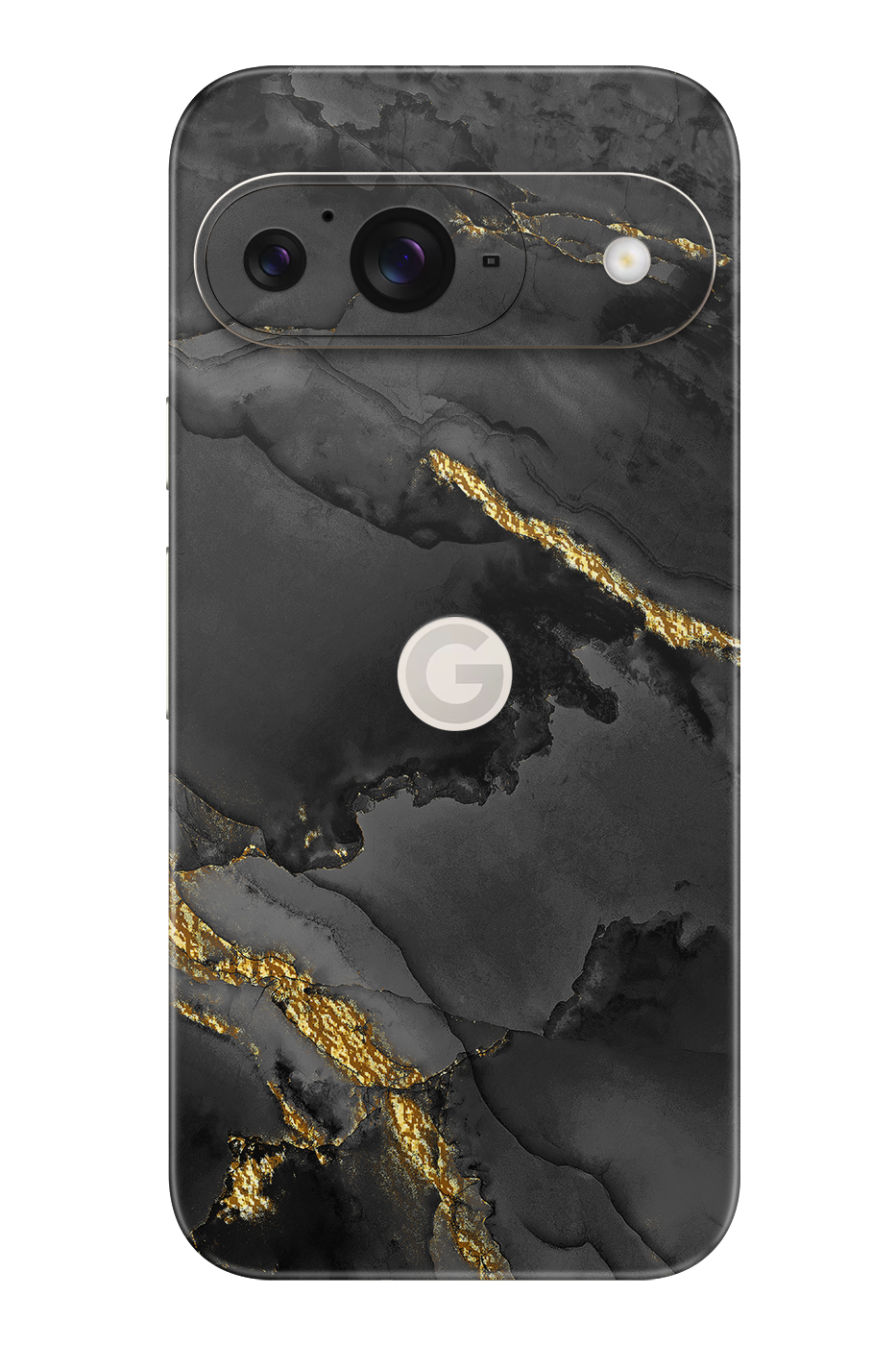 Skin Google Pixel - Тъмен с 22k злато