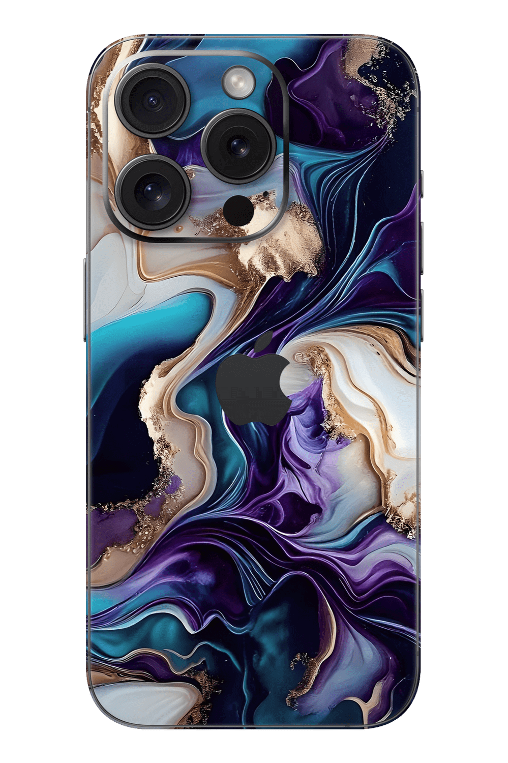 Skin iPhone - Лилав мрамор