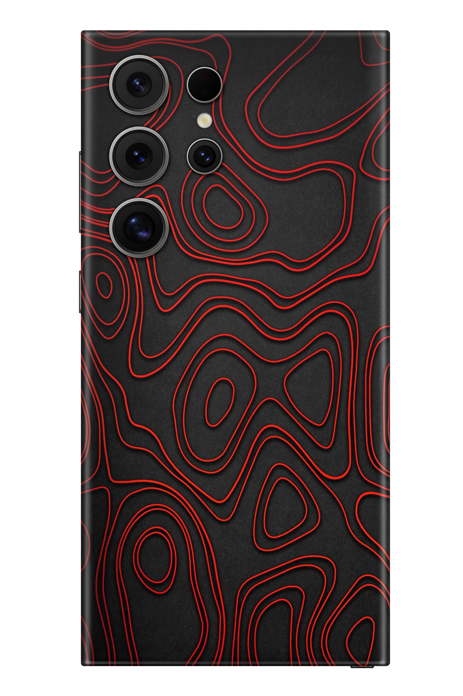 Skin Samsung - Червен Дамаск