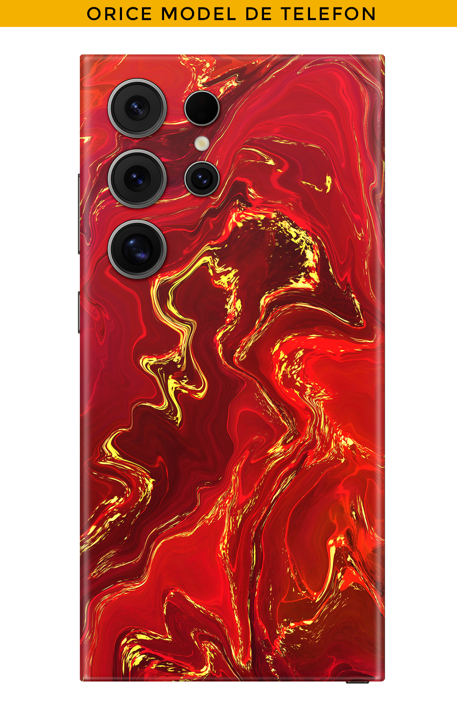 Skin ORICE TELEFON - Червено злато