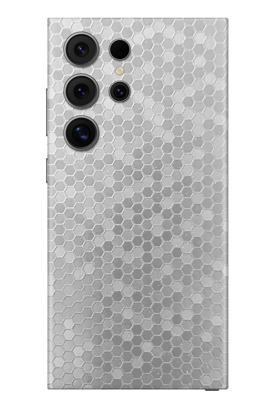 Skin Samsung - Сребърен пчелна пита 3D