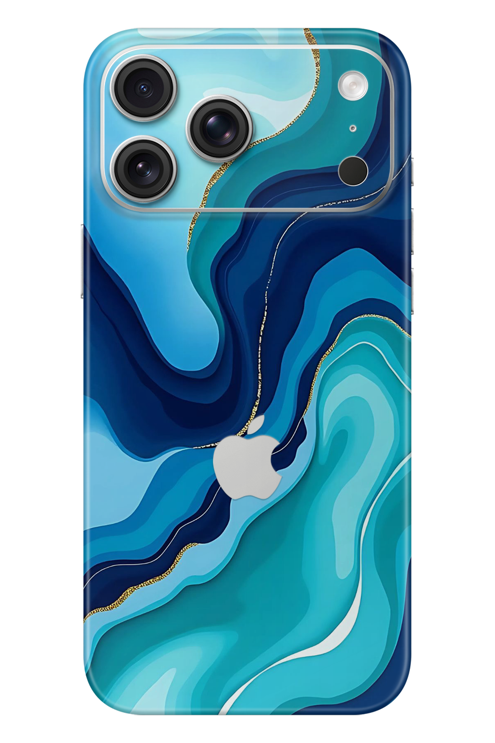 Skin iPhone - Нощно синьо