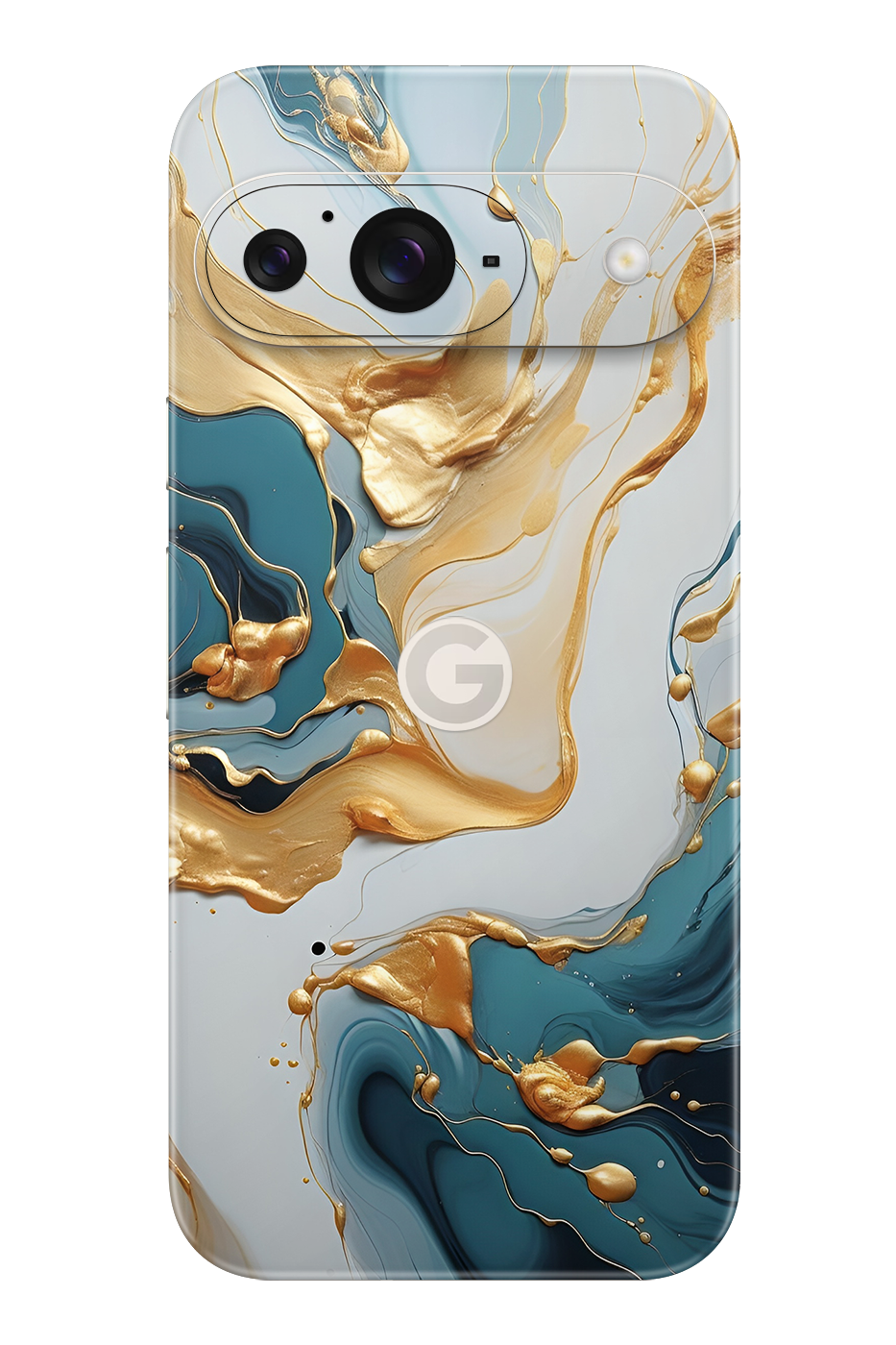Skin Google Pixel - Тюркоазено злато