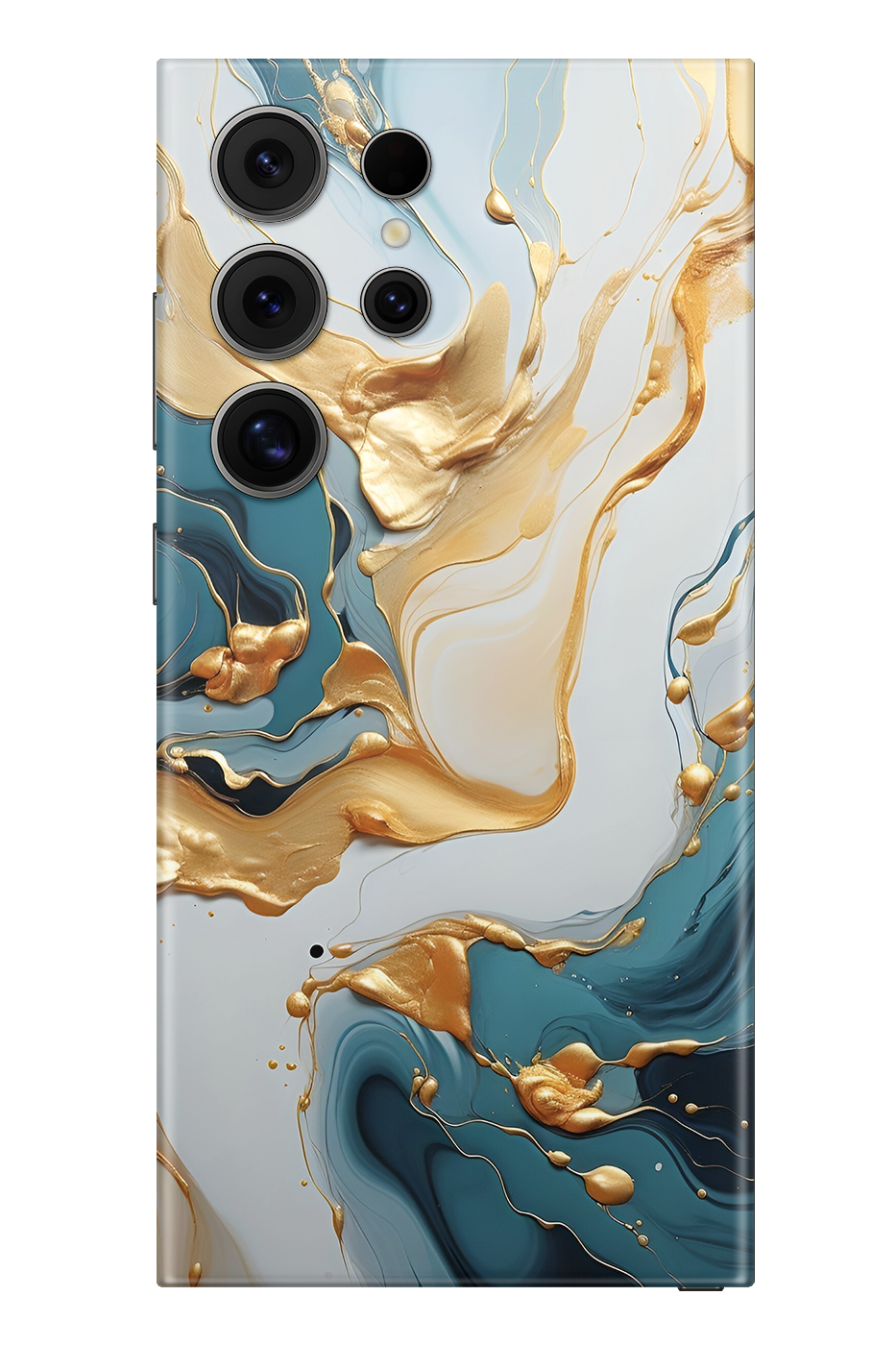 Skin Samsung - Тюркоазено злато