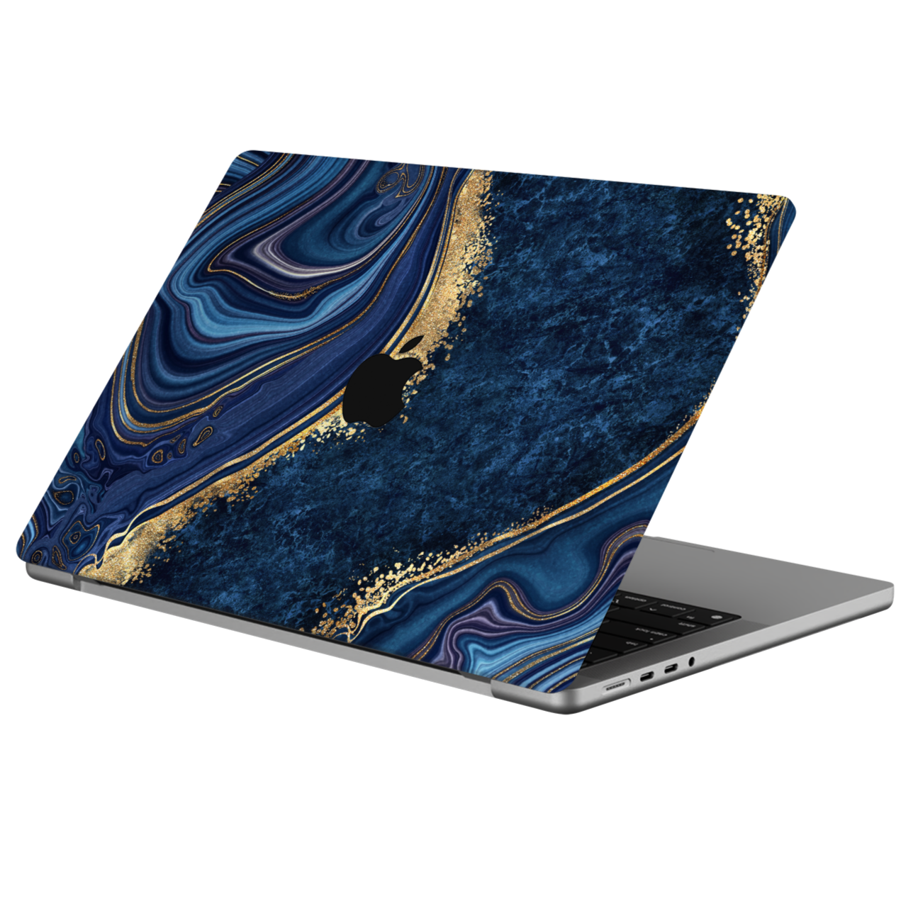 Skin MacBook - Вълни с 22k злато