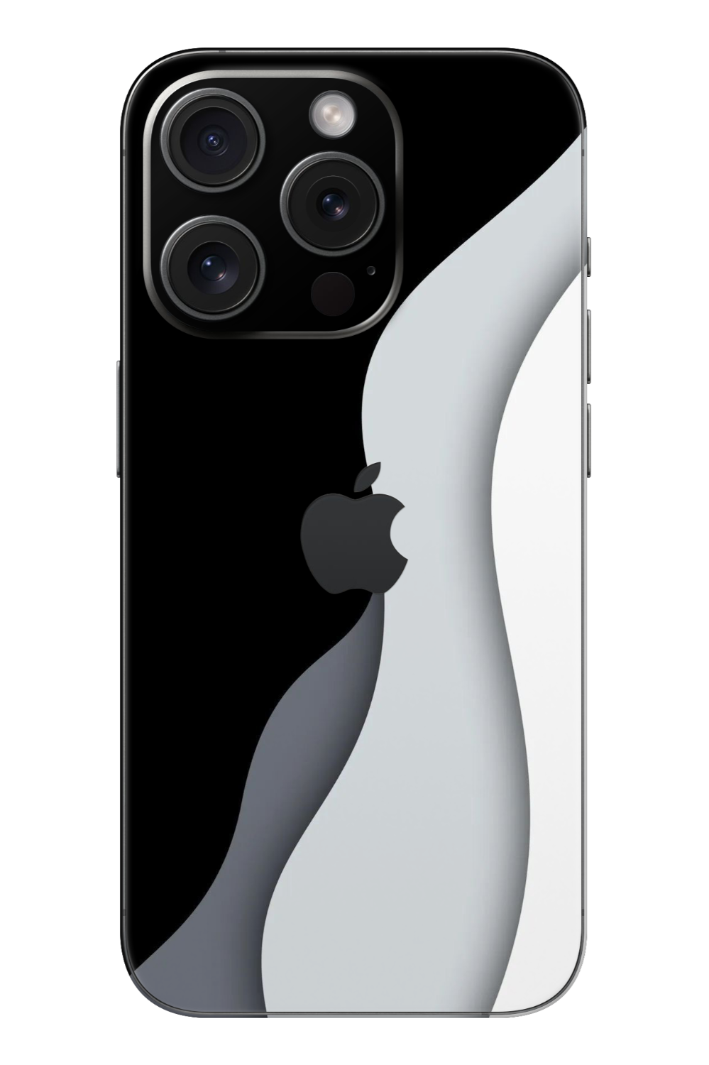 Skin iPhone - WAVES Монохром