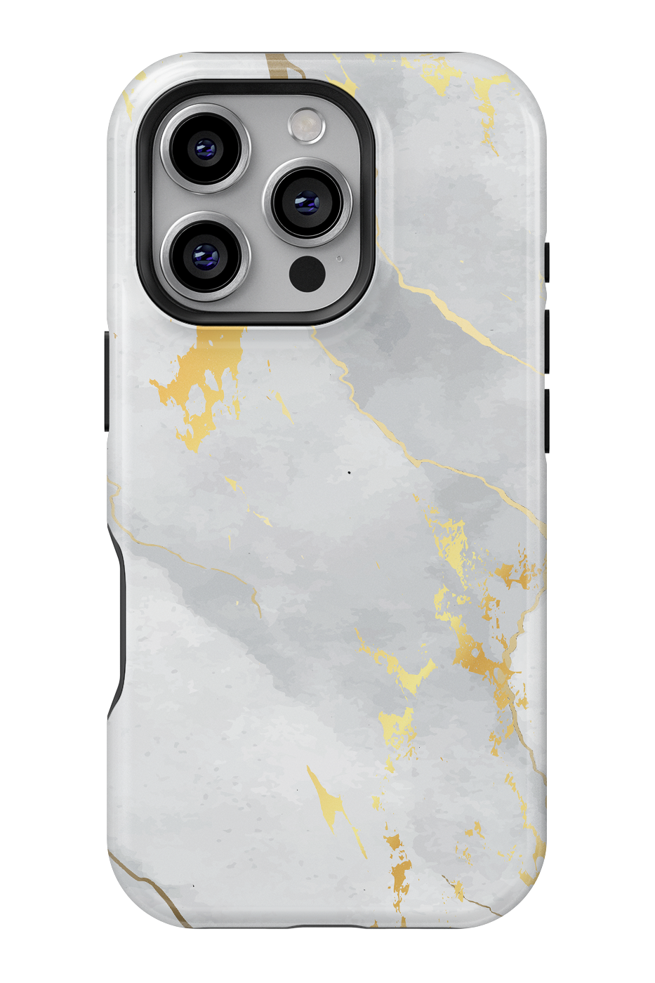 Case iPhone - БЯЛО ЗЛАТО