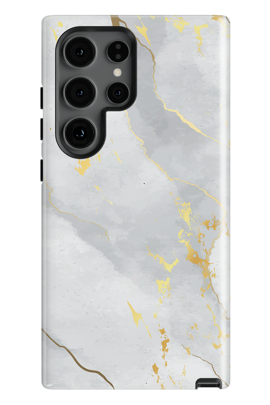Case Samsung - БЯЛО ЗЛАТО