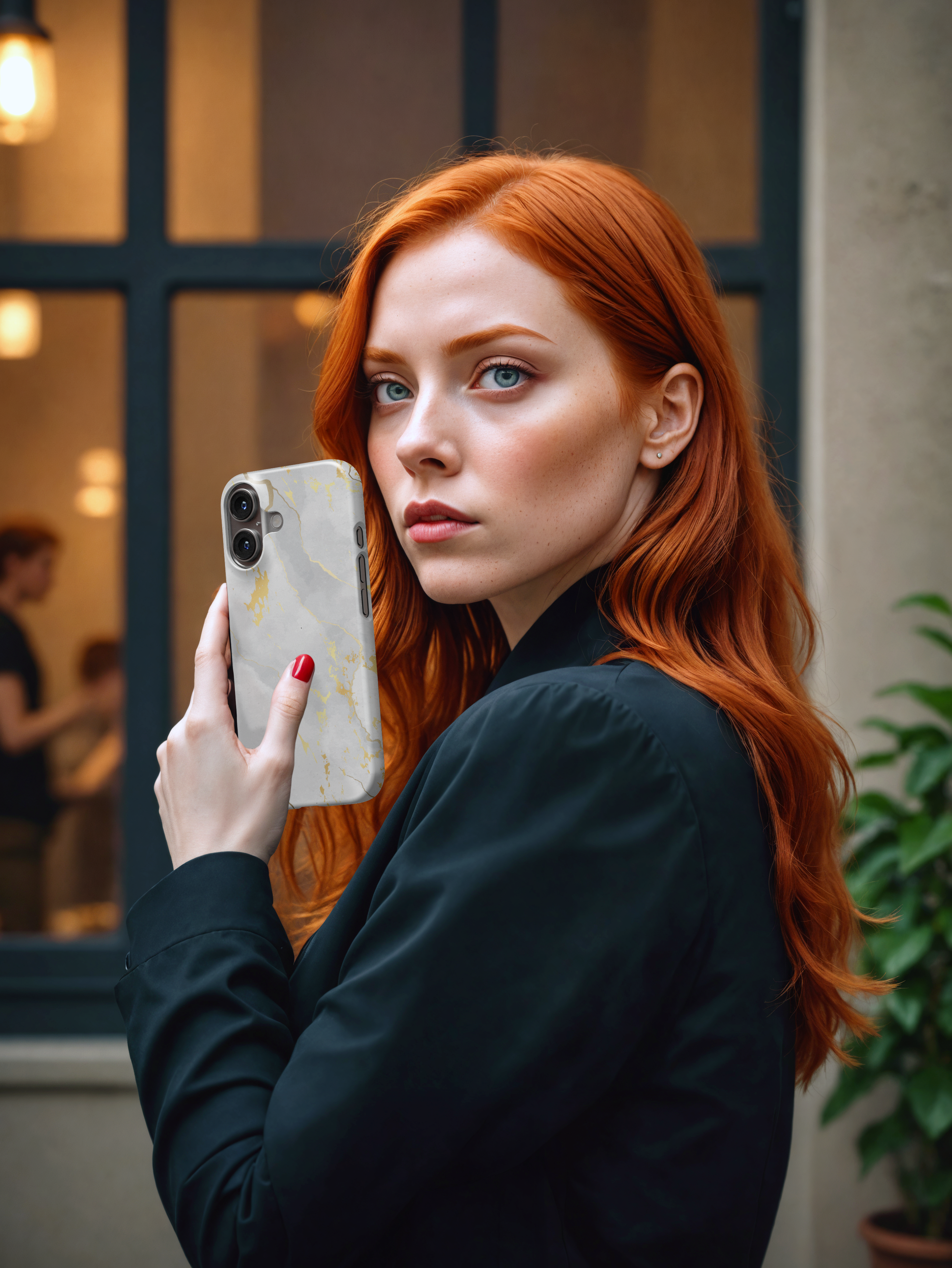 Case iPhone - БЯЛО ЗЛАТО