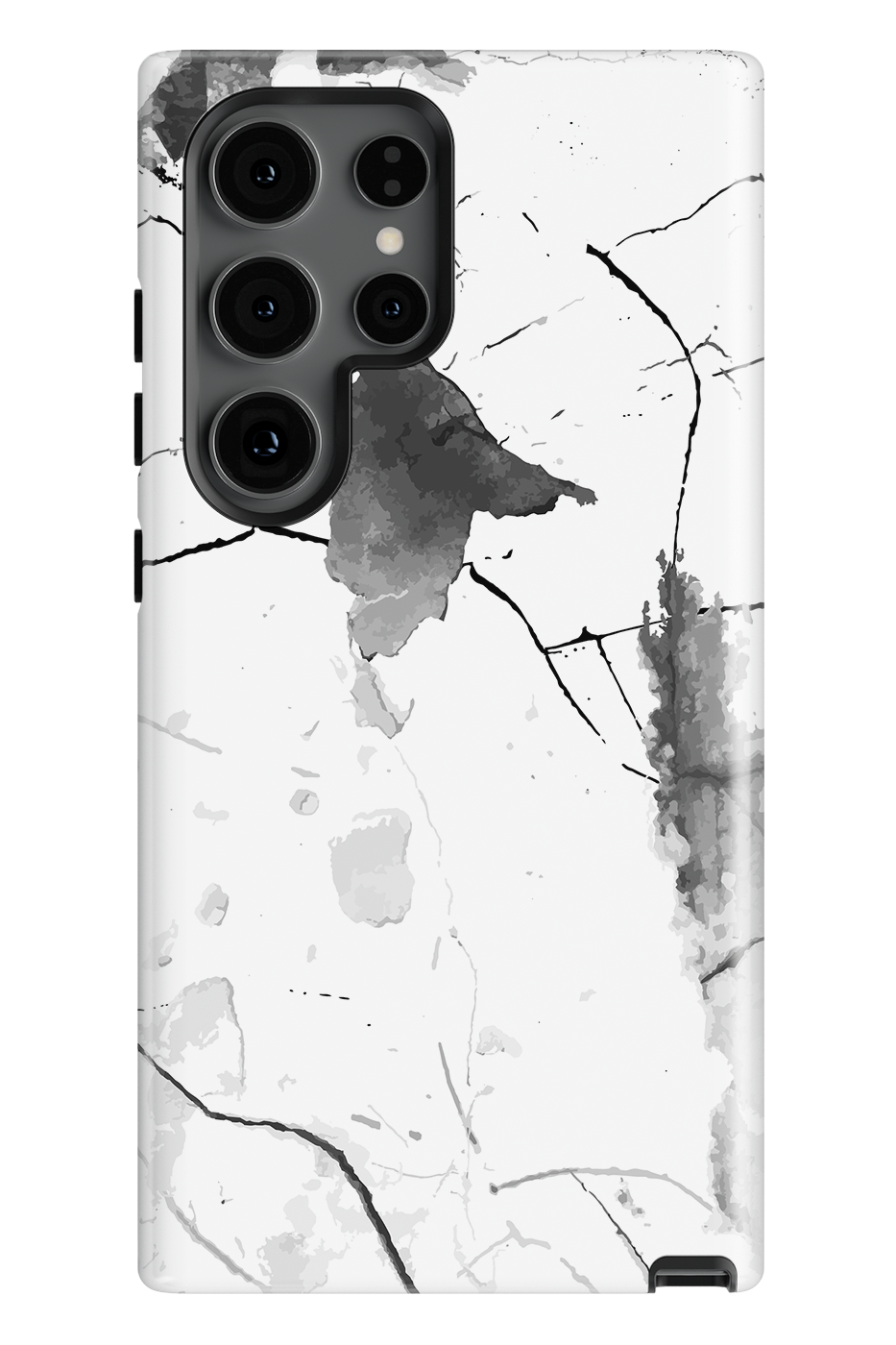 Case Samsung - БЯЛ МАРМУР