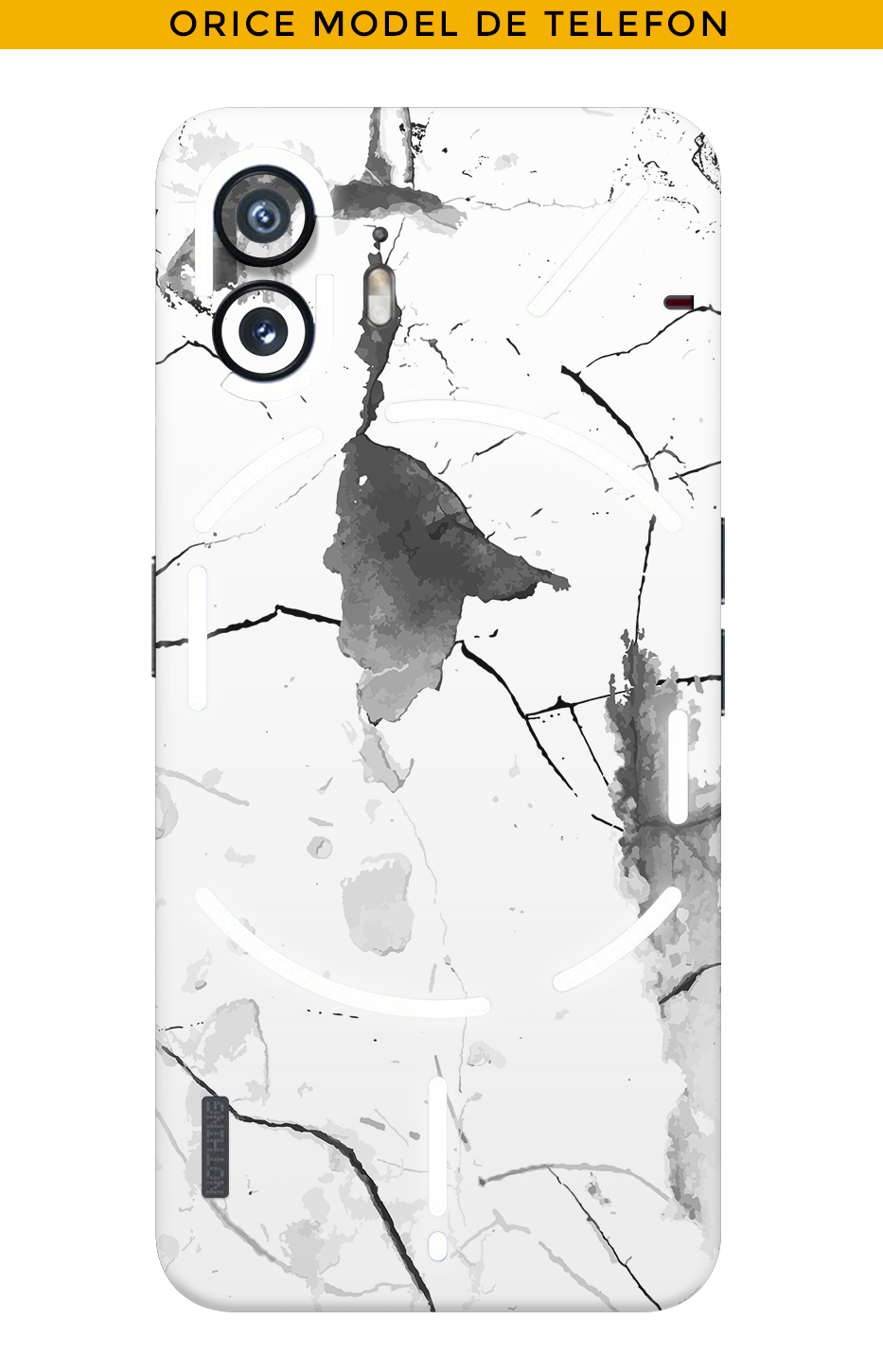 Skin ORICE TELEFON - Бял Мрамор