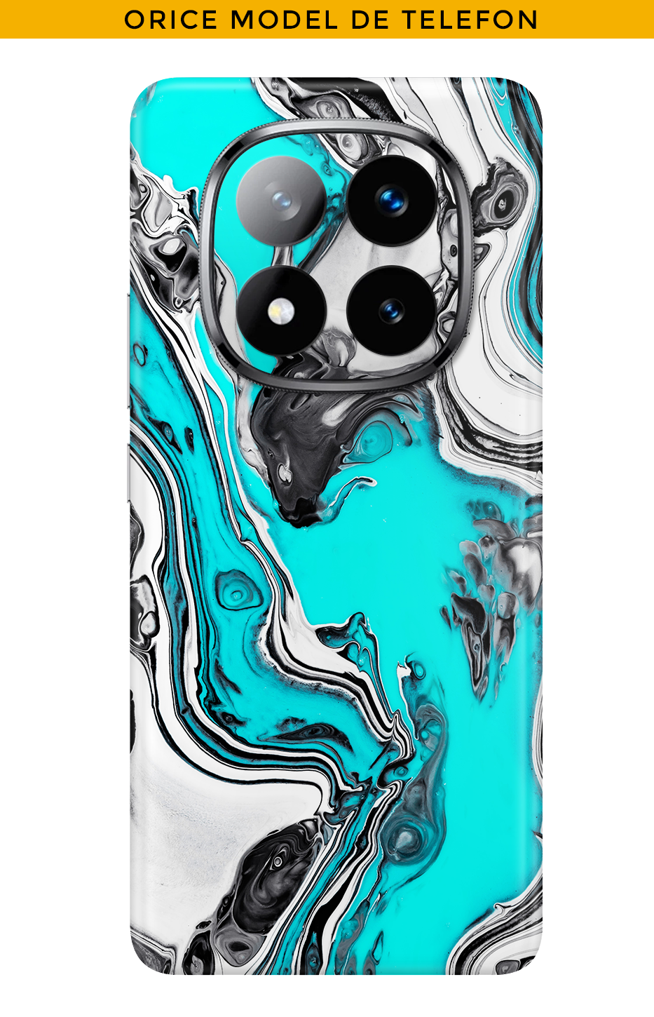Skin ORICE TELEFON - Бял Вортекс