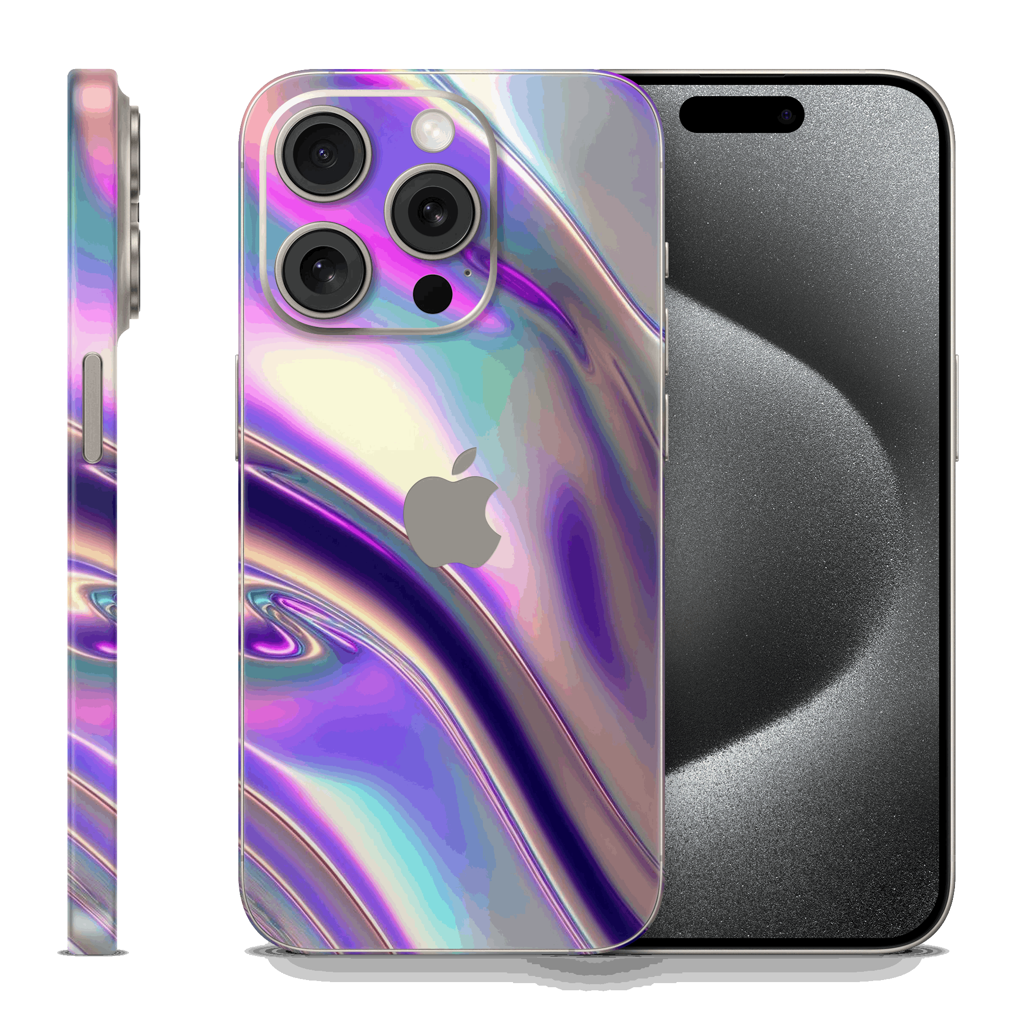 Skin iPhone - Holographic Print (mat)