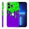 Skin iPhone - DRIPS Green (finisaj mat)