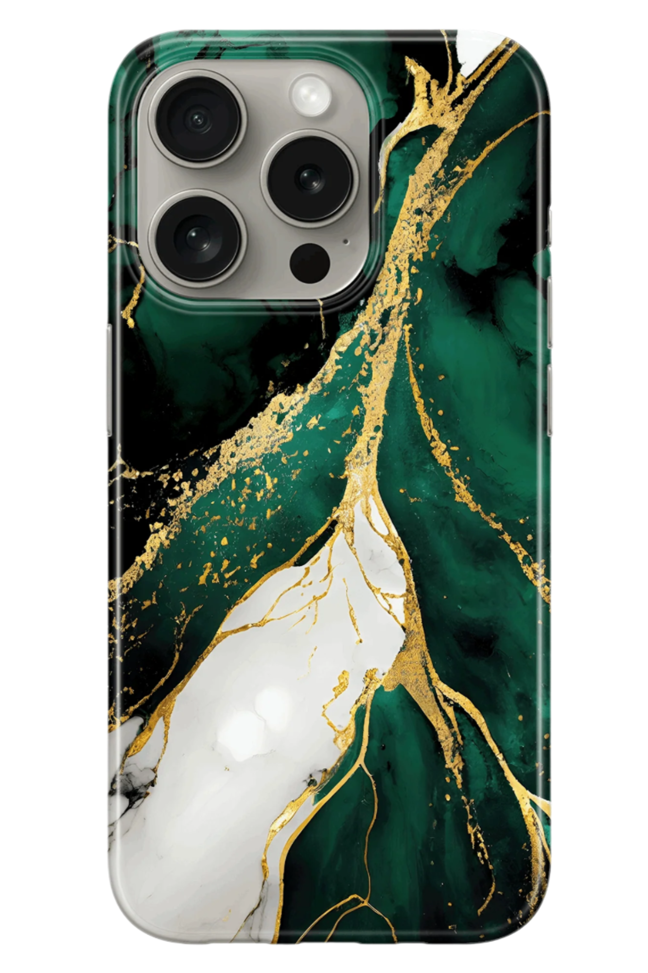 Husa iPhone - GOLD EMERALD