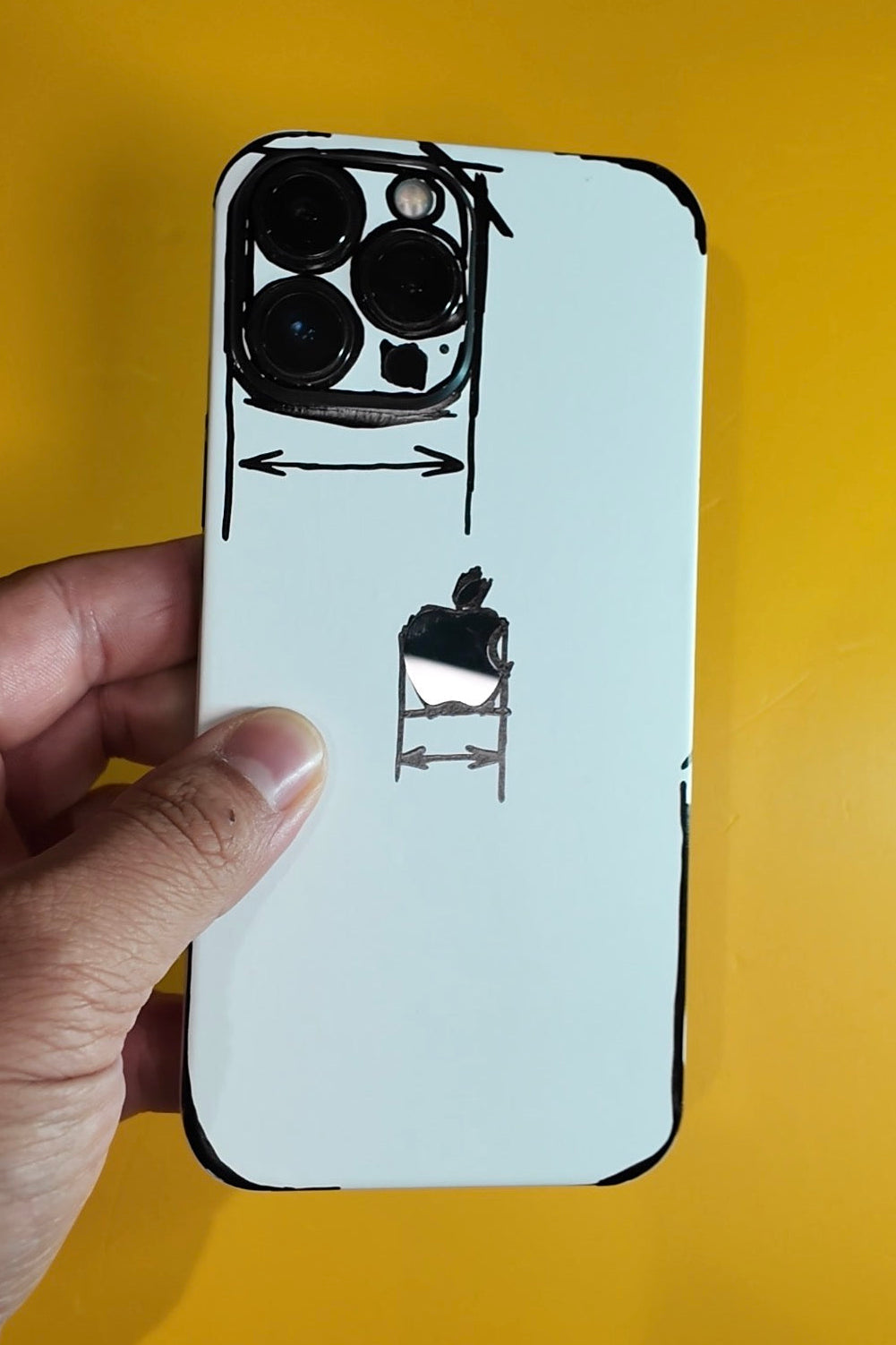 Skin iPhone - Нощно синьо
