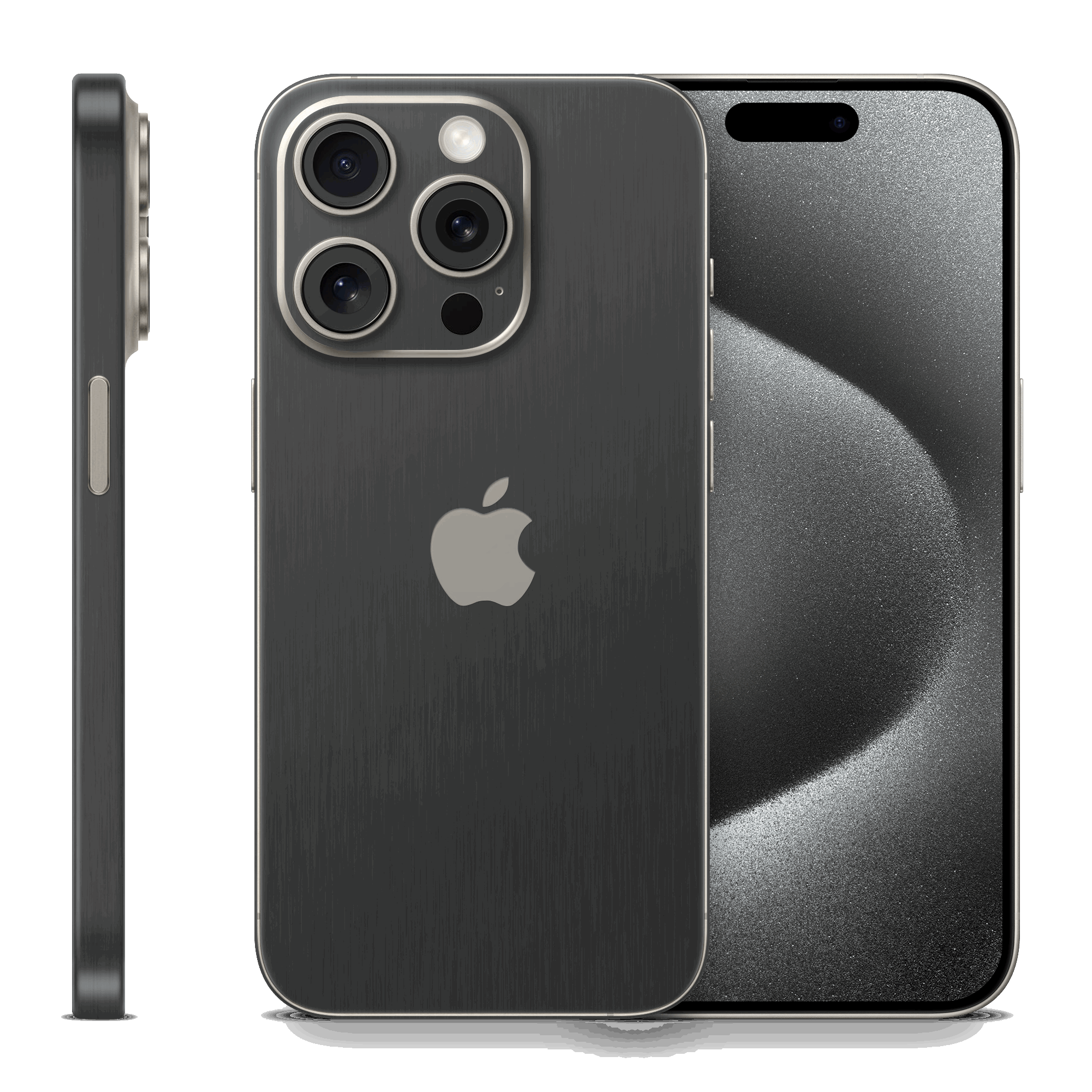 Skin iPhone - Black Titanium 3D