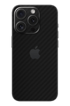 Кожа на iPhone - Carbon Negru 3D