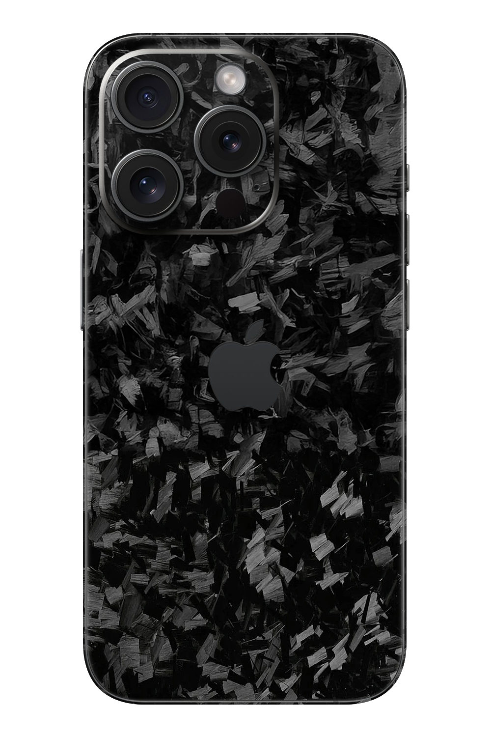 Skin iPhone - Черен карбон 3D
