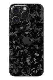 Skin iPhone - Черен карбон 3D