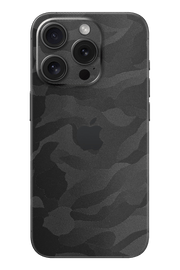 Skin iPhone - Черен камуфлаж 3D