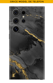 Skin ВСЯКАКЪВ ТЕЛЕФОН - Тъмен с 22k злато
