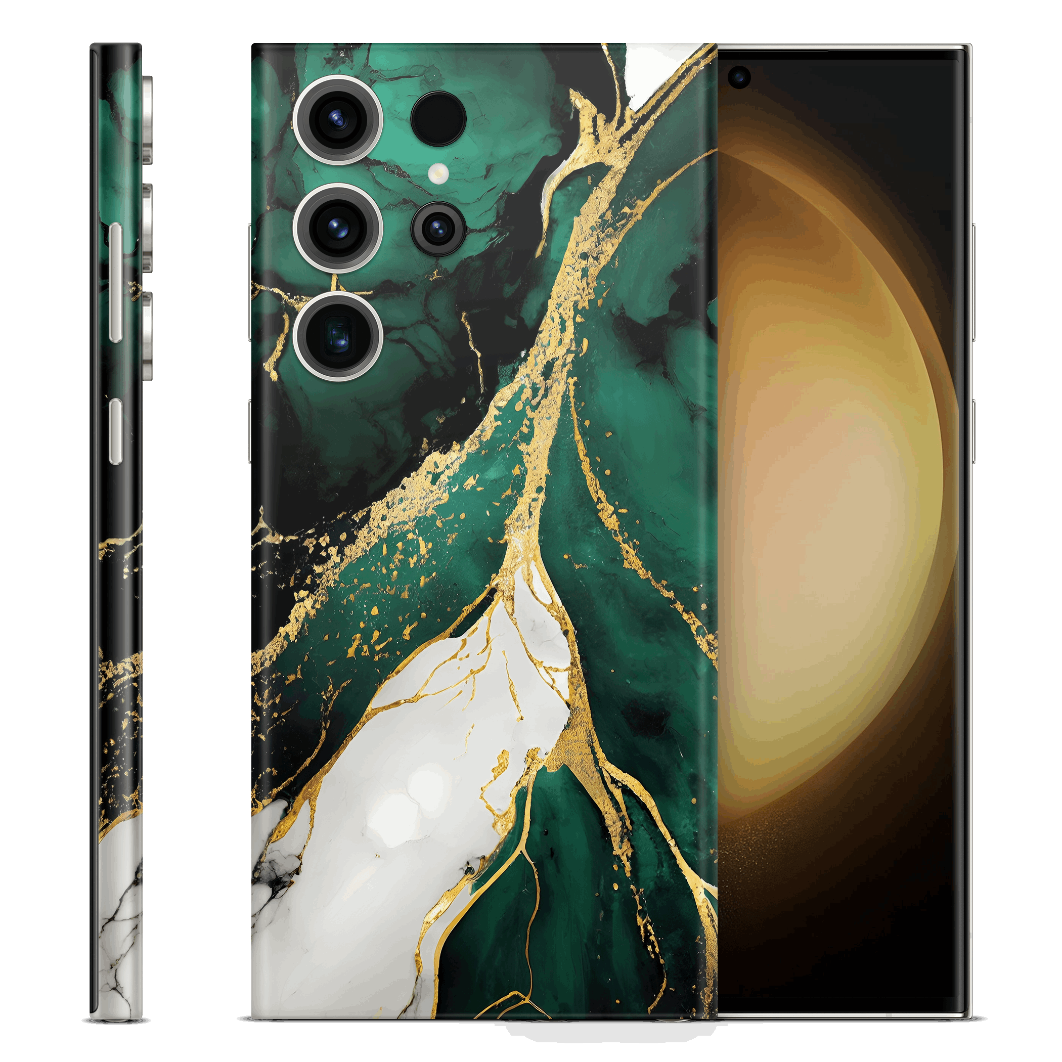 Skin Samsung - Emerald Gold (mat)