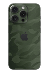 Кожа на iPhone - Green Camo 3D