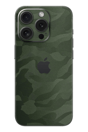 Skin iPhone - Зелена камуфлажна 3D