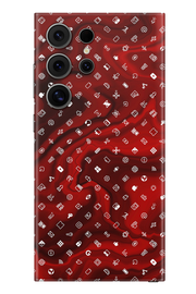 Skin Samsung - Икони Червени
