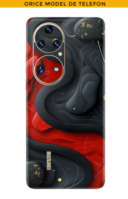 Skin ORICE TELEFON - Червен Черен