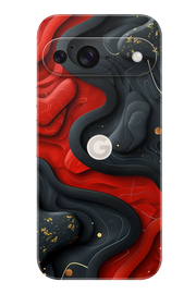 Skin Google Pixel - Червен Черен
