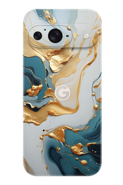 Skin Google Pixel - Тюркоазено злато