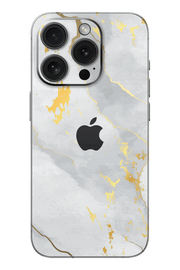 Skin iPhone - Бял златен мрамор